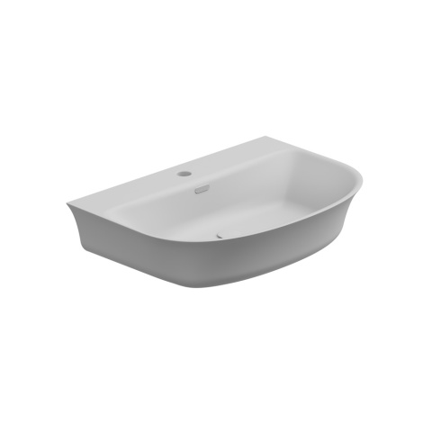 GSG umywalka 65cm FLUT biały mat