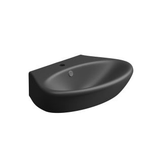 GSG umywalka 70cm TOUCH czarny mat
