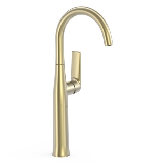 Tres bateria umywalkowa XL LOFT złoty cava