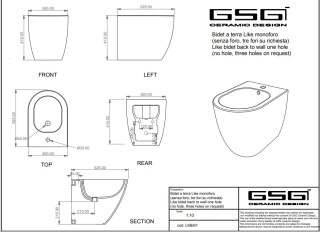 GSG bidet LIKE cipria