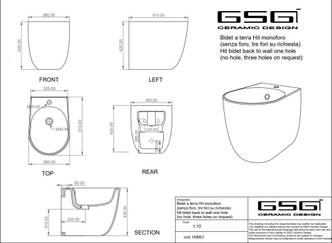 GSG bidet HIT denim